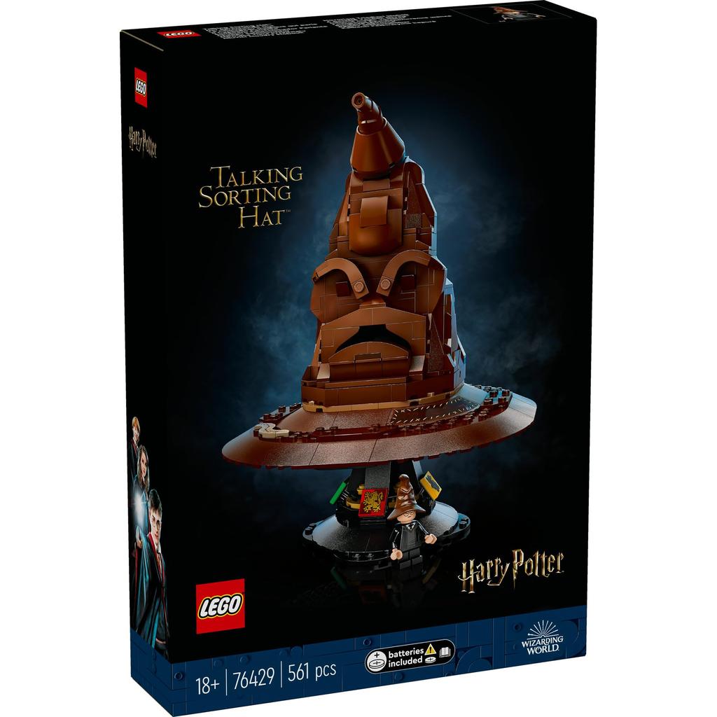 LEGO Harry Potter Talking Sorting Hat Toy Present Birthday Block Christmas Men Women Interior Stylish 76429