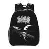 Blood Incantation Student Backpack School Bag Hiking Travel Daypack for Men Women Fashion Bookbag Shoulder Bags