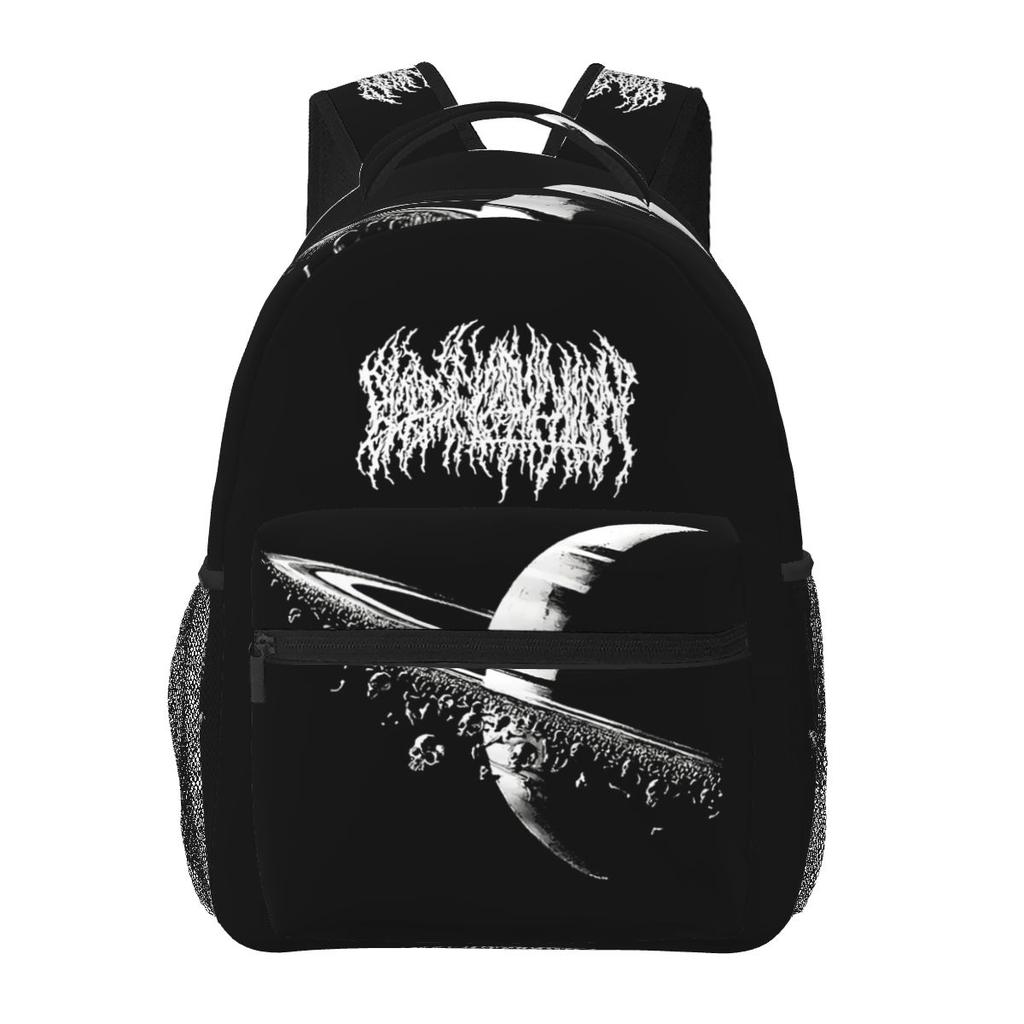 Blood Incantation Student Backpack School Bag Hiking Travel Daypack for Men Women Fashion Bookbag Shoulder Bags