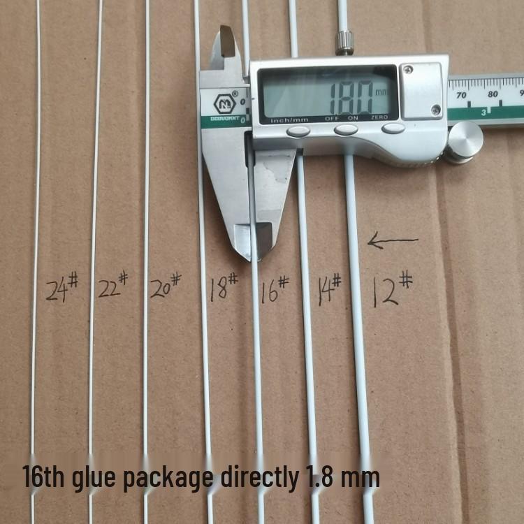 Plastic-Coated Floral Iron Wire for DIY Projects and Baking (Black, White, Green)