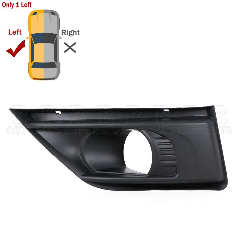 Car Front Bumper Fog Lamp Cover Frame For Citroen C4 Picasso 7414SC Fog Light Grille Lid Bezel Hood Foglamp Grille Accessories Only 1 Left