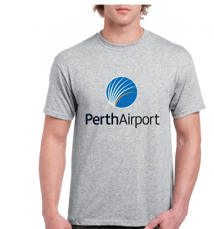 Perth International Airport Tee Shirt Western Australia PER Gray T-Shirt 3XL