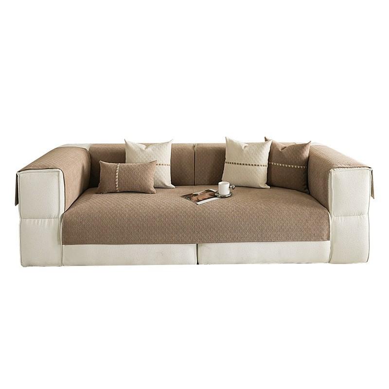Sofa Cushion Four Seasons Universal Non-Slip Seat Cushions New Simple Modern Living Room Leather Sofa Cover Cover Cloth