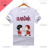 Slam Dunk Movie Co-branded Short Sleeve Tshirt Rukawa Maple Sakuraki Hanamichi Century High Five Cartoon Print Short Sleeve Tops