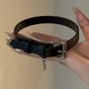 Liebe Und Tiefraum Anhänger Cosplay Choker Armband Unisex PU Kette Party Schmuck Für Frauen Männer Accessoire Geschenk