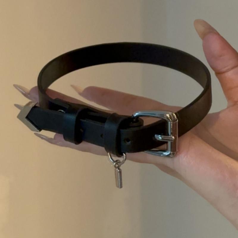Liebe Und Tiefraum Anhänger Cosplay Choker Armband Unisex PU Kette Party Schmuck Für Frauen Männer Accessoire Geschenk