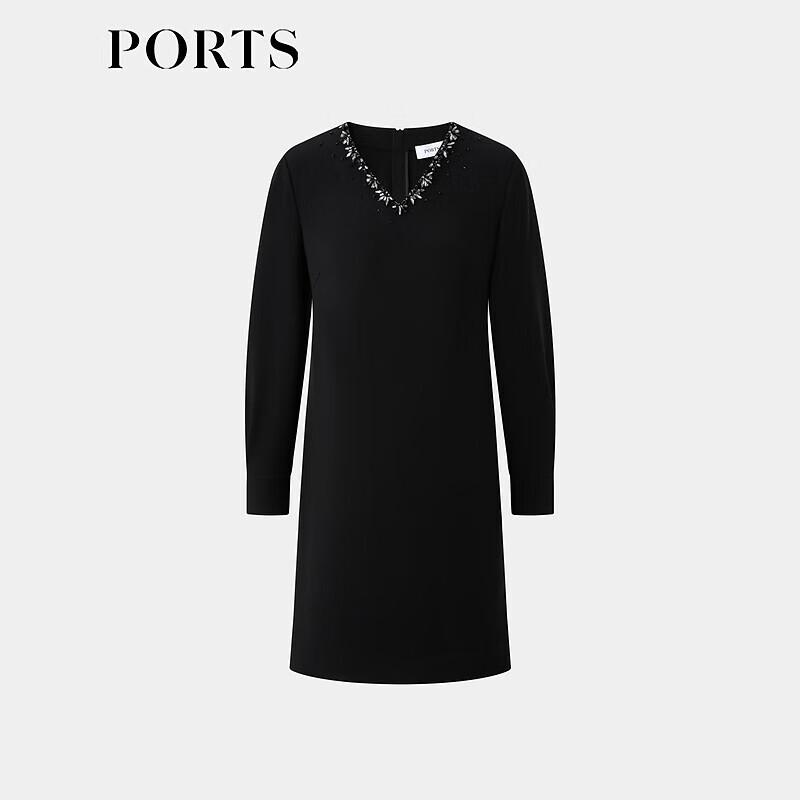 PORTS Women's Early Autumn V-Neck A-Line Dress