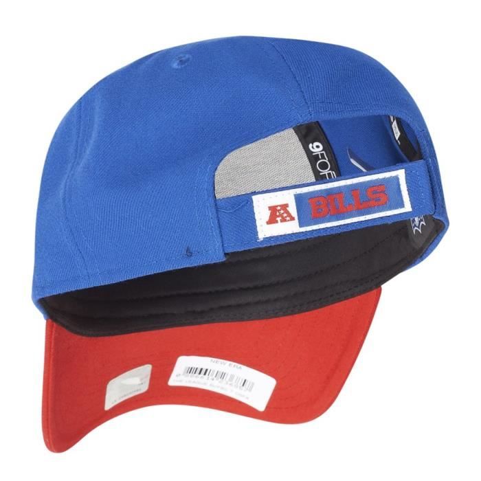 Casquette 9FORTY - New Era - NFL Buffalo Bills - Bleu royal - 100% polyester - Mixte