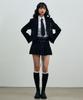 Alikim Scarlet Pleats Skirt Pants / Black