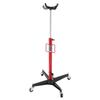 Hydraulic Transmission Jack, 1100 Lbs / 0.5 Ton Lifting Capacity Telescoping Transmission Jack with Foot Pedal, 360° Swivel Wheel, 112-187 Cm High