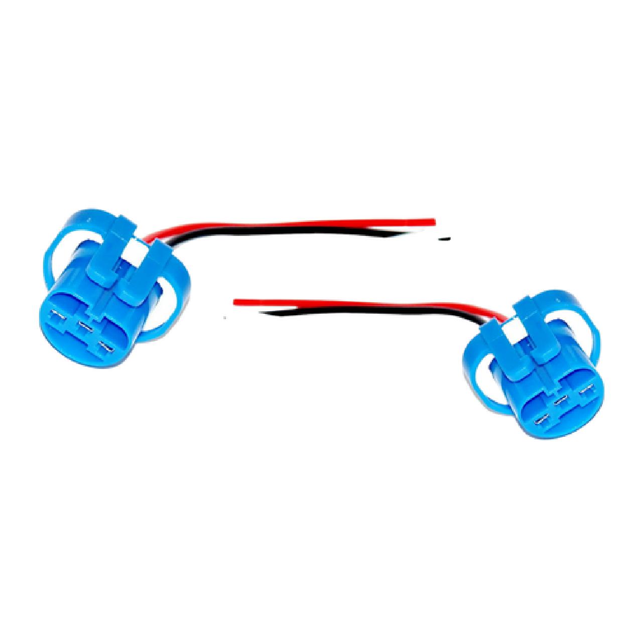 2 x Most Popular Headlight Electrical Connectors Fits Most Vehicles 1980-