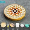 Bamboo Mosaic Coaster DIY Kit for Students and Kids