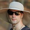 Outdoor Wide Brim Sun Hat Men Large Brim Bucket Hat Breathable Lightweight UV Protection Hat for Hiking Fishing Camping