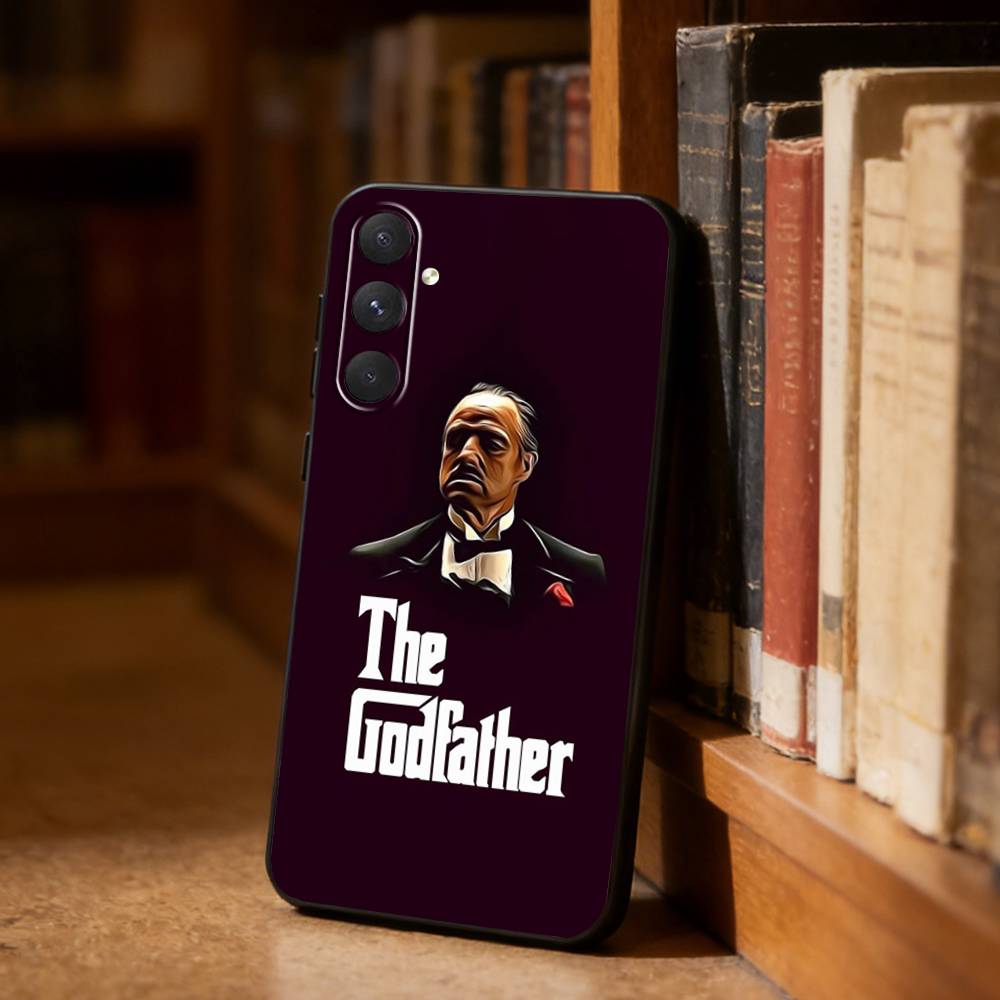 The G-Godfather Phone Case For Samsung S26,S25,S24,S23,S22,S21,Ultra,Plus,FE Black Soft Cover