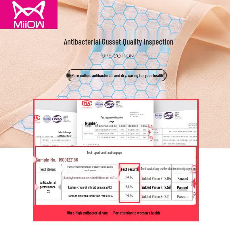MaoRen Damen High Waist Eis Seide Nahtlose Slips (3 Pack)