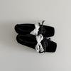 Vintage Lace Mary Jane Small Leather Shoes Women's Square Head Thick Heel Lace-up Ballet Shoes Single Shoes