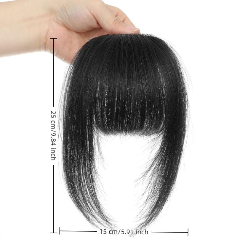 Synthetic Hair Wig Bangs Natural Hair Piece Extensions For Women Daily Wear Styling Accessories