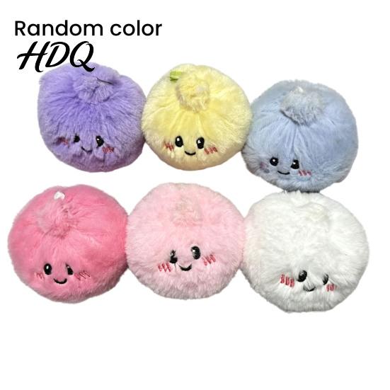 Novelty Plush Gift Idea Stuffed Dumplings Keychains Mini Toys Kawaii Key Chain Backpack Charms