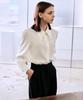 Rank 5 [Mudy] Big Collar Blouse [] Big Collar BlouseWhite