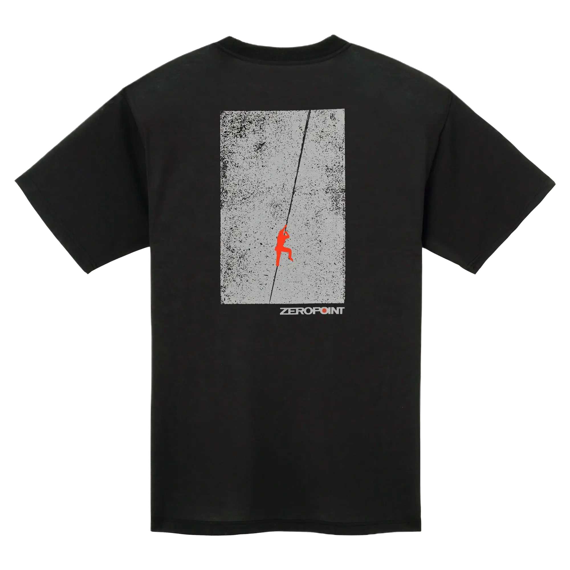 

MONTBELL Wickron T ZERO POINT Мягкая, удобная, стильная и универсальная футболка с коротким рукавом для мужчин и женщин M чёрный