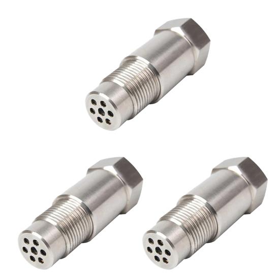 1/2Pcs Auto Parts Extension Adapters Rustproof Perfect Fit Simple Installation Universal Metal Extension Adapters Car Tools