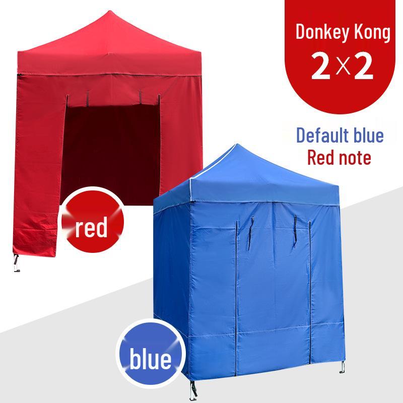 Large Telescopic Outdoor Advertising Tent: Folding Rainproof Canopy and Sunshade with Four-Legged Design