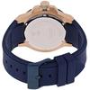 Guess Herren-Quarzuhr mit blauem Silikonarmband - W0247G3