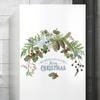Christmas Wall Sticker Festival Decals New Year Christmas Decorations for Home Holiday Christmas New Year Stickers