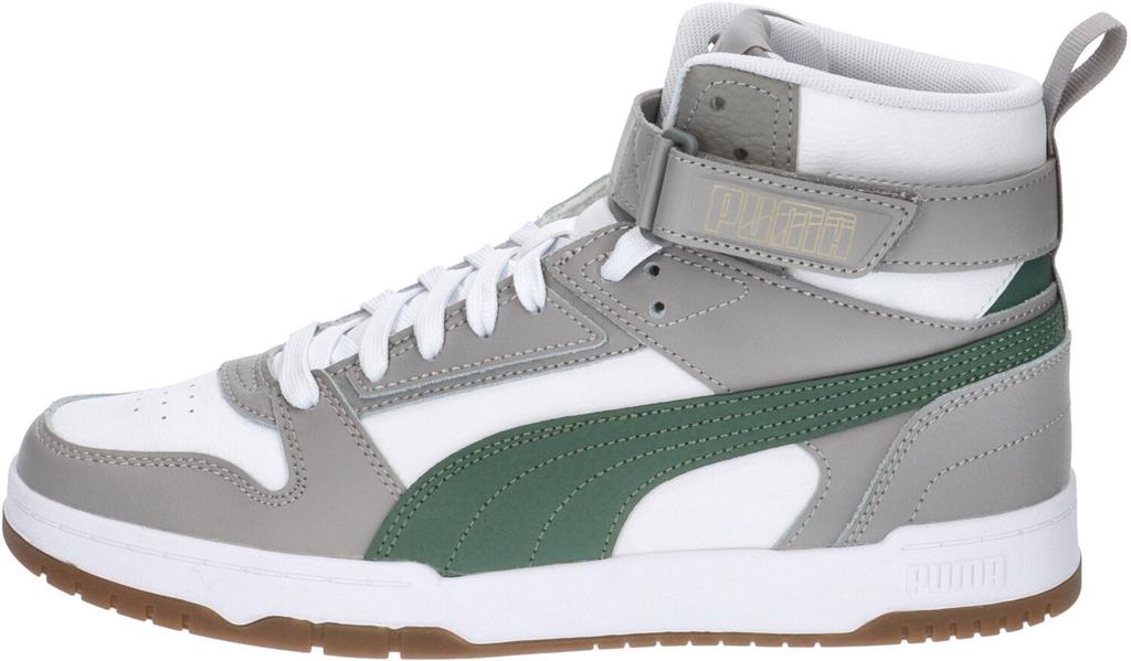 Puma RBD Rebound Game Sneakers (385839) White/eucalyptus/concrete Grey/gold