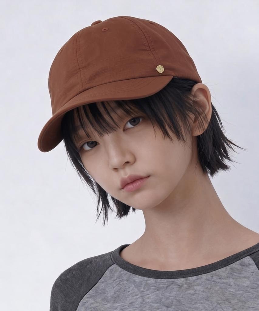 Eondeokeonteulolseutyudio Daily Ball Cap 6-Pannel Ball Cap / Cn Rip / Brick