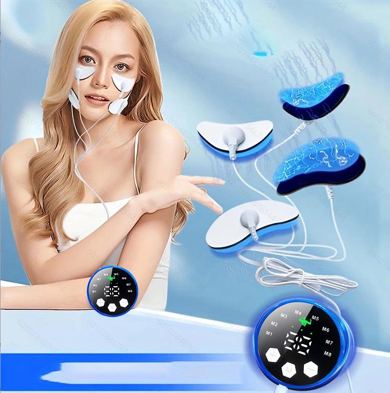 Cross-Border Microcurrent Facial Massager: Firming, Wrinkle Removal, Low-Frequency Pulse Beauty Device.