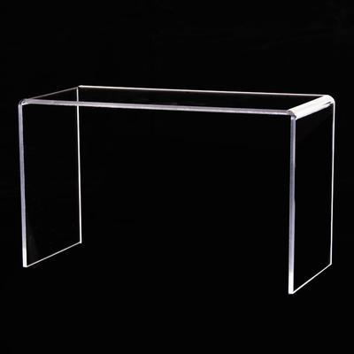 3pcs Acrylic Display Risers Clear U Shaped Shoe Display Stand For Retail Showcase Storage Rack Jewelry Cosmetics Organizer Small