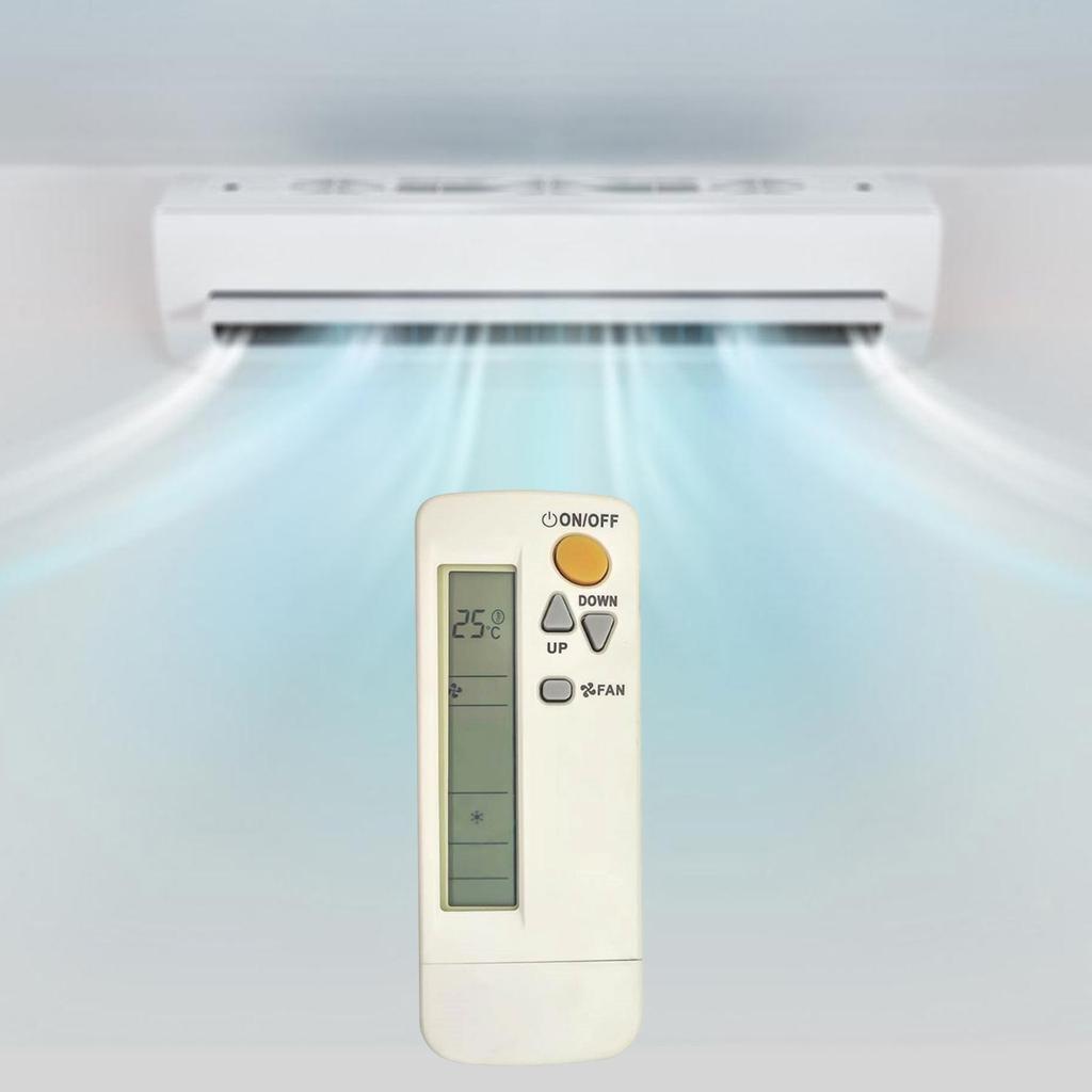 Convenient Replacement Remote Control Plastic Texture for Restoring Functionality to Your Air Conditioning Systems