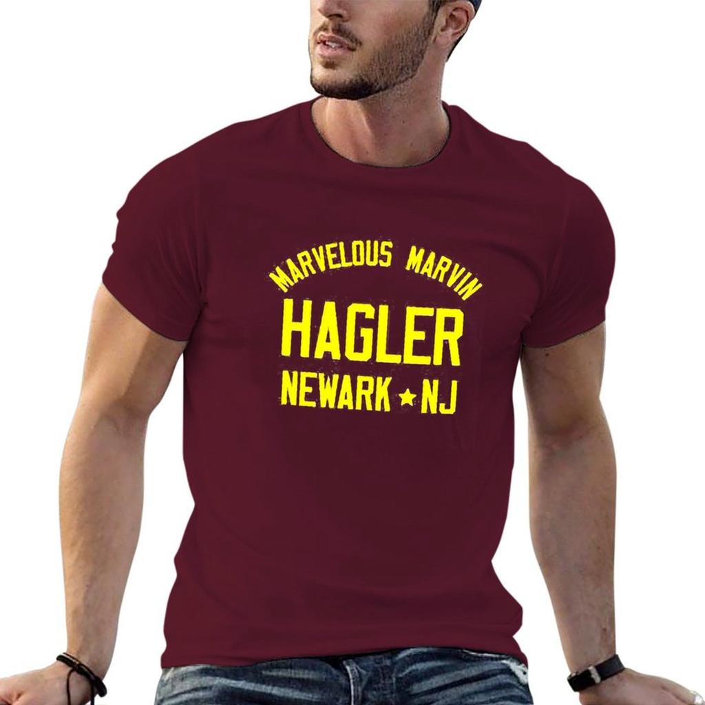 Marvin hagler T-Shirt Übergrößen süße Kleidung Trainingsshirts für Männer