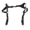 Men Suspenders Adjustable Sturdy Vintage Style PU Leather Renaissance Men Suspenders for Parties