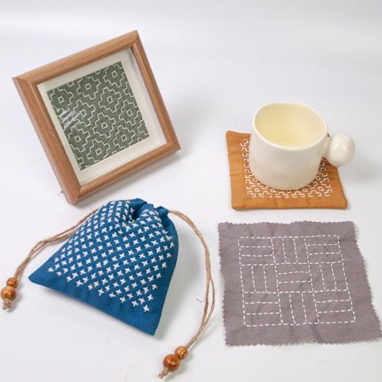 

Набор для вышивки Yousheng Sashiko, водорастворимая ткань, иглы, нитки, напёрсток, набор для начинающих по вышивке и шитью своими руками D