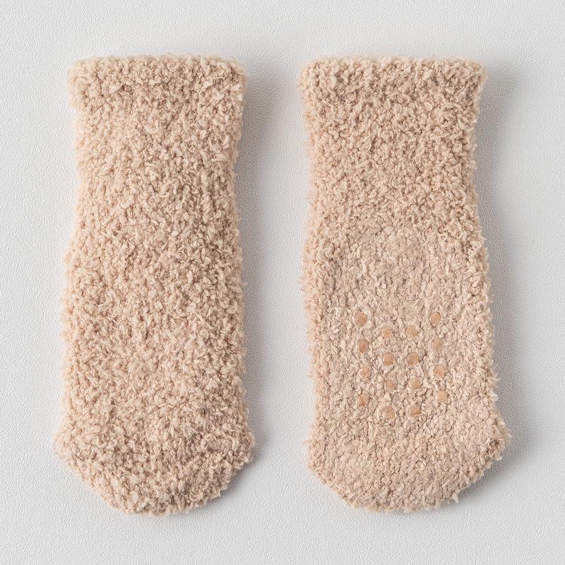 

Утепленные носки до середины икры из кораллового флиса для новорожденных (0-12 месяцев) - Тепло и уютно для весны, осени, зимы One Size ~0-3 Years хаки