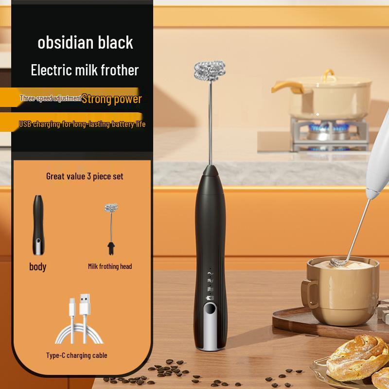 

Dual-Use Electric Handheld Egg Beater & Milk Frother Beater