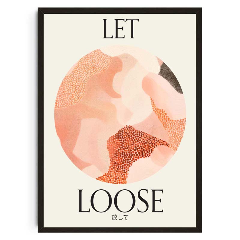 Abstract Typography Art Poster Less Is More Canvas Painting Motivational Quote Art Home Decor Print for Home Living Room Decor