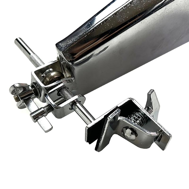 Adjustable Metal Cowbell Holder Clip Bass Drum Hoop Mounted Cowbell Clamp Percussion Accessories Easy To Install
