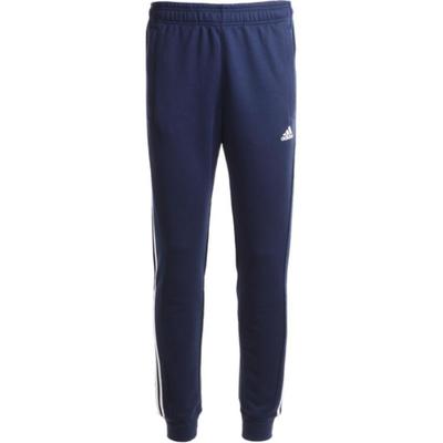 Retro Sports Training Series Soft Comfortable Knitted Pants Men Bottoms Dark-Blue AK2483