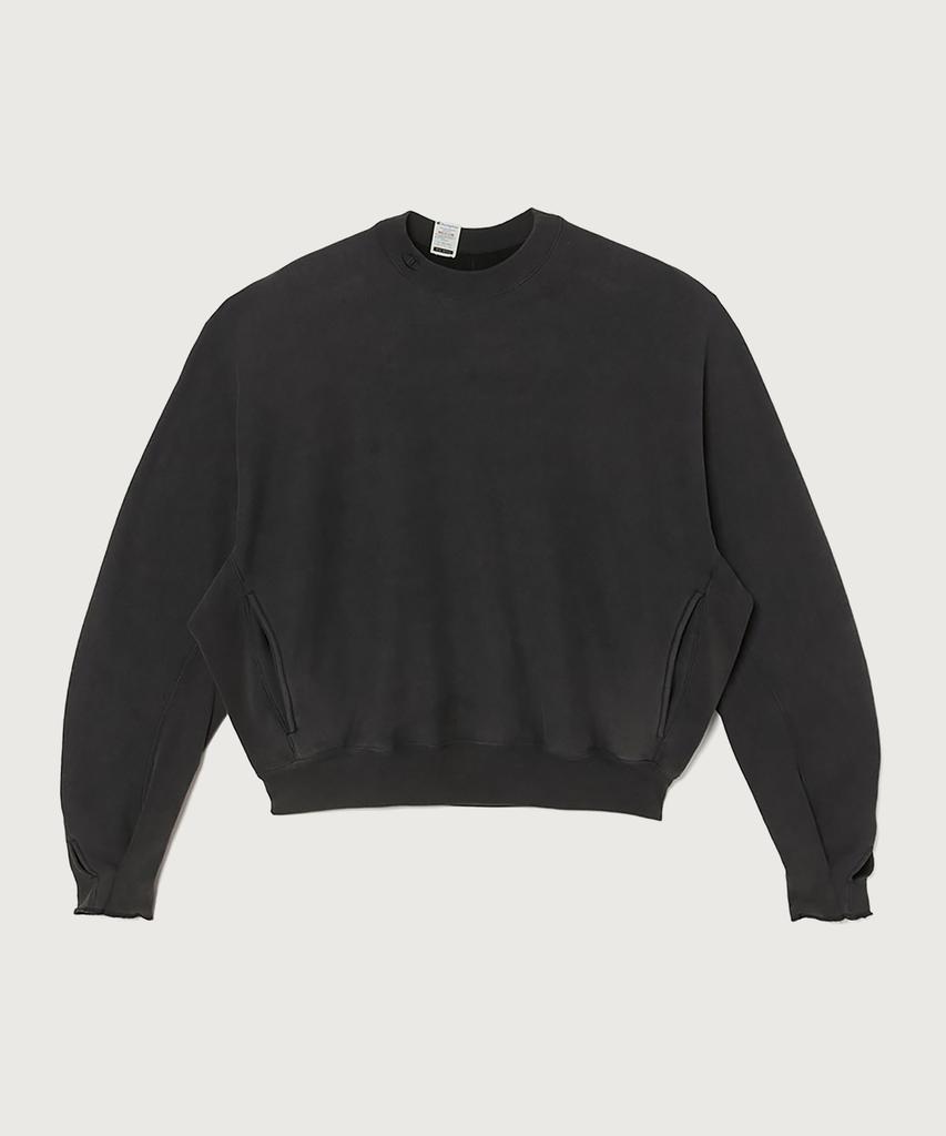 CHAMPION X N.Hollywood Reverse Weave Sweatshirt Off Black