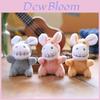 Plush Donkey Keychain Stuffed Animal Toy With Pp Cotton Fill Ultra Soft Backpack Charm For Girls Accessories