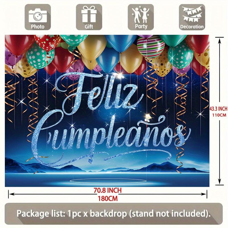 Photography Party Photo Backdrop 1pc - Polyester Party Decor
