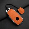 Car Key Case For Mercedes Benz Gls450 Key Cover Genuine Goat Leather Shell Buckle Bag; Gls480 Gls600