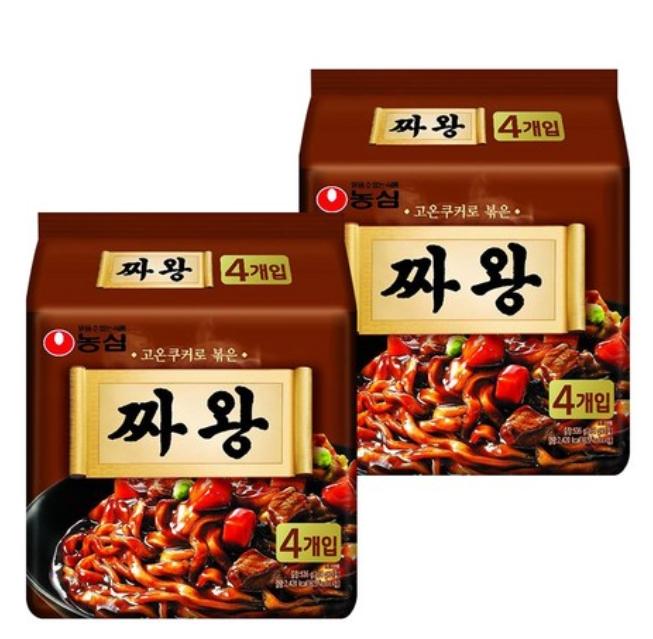 Nongshim Jjawang 134g, 4 / 8 Pieces , K-Food
