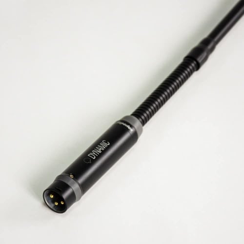 Superlux Gooseneck Dynamic Microphone, 45cm Type, Black, PRA618M