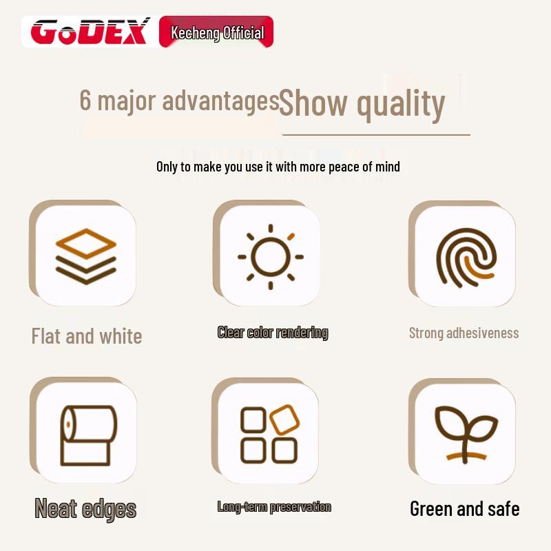 GODEX Barcode Label Paper