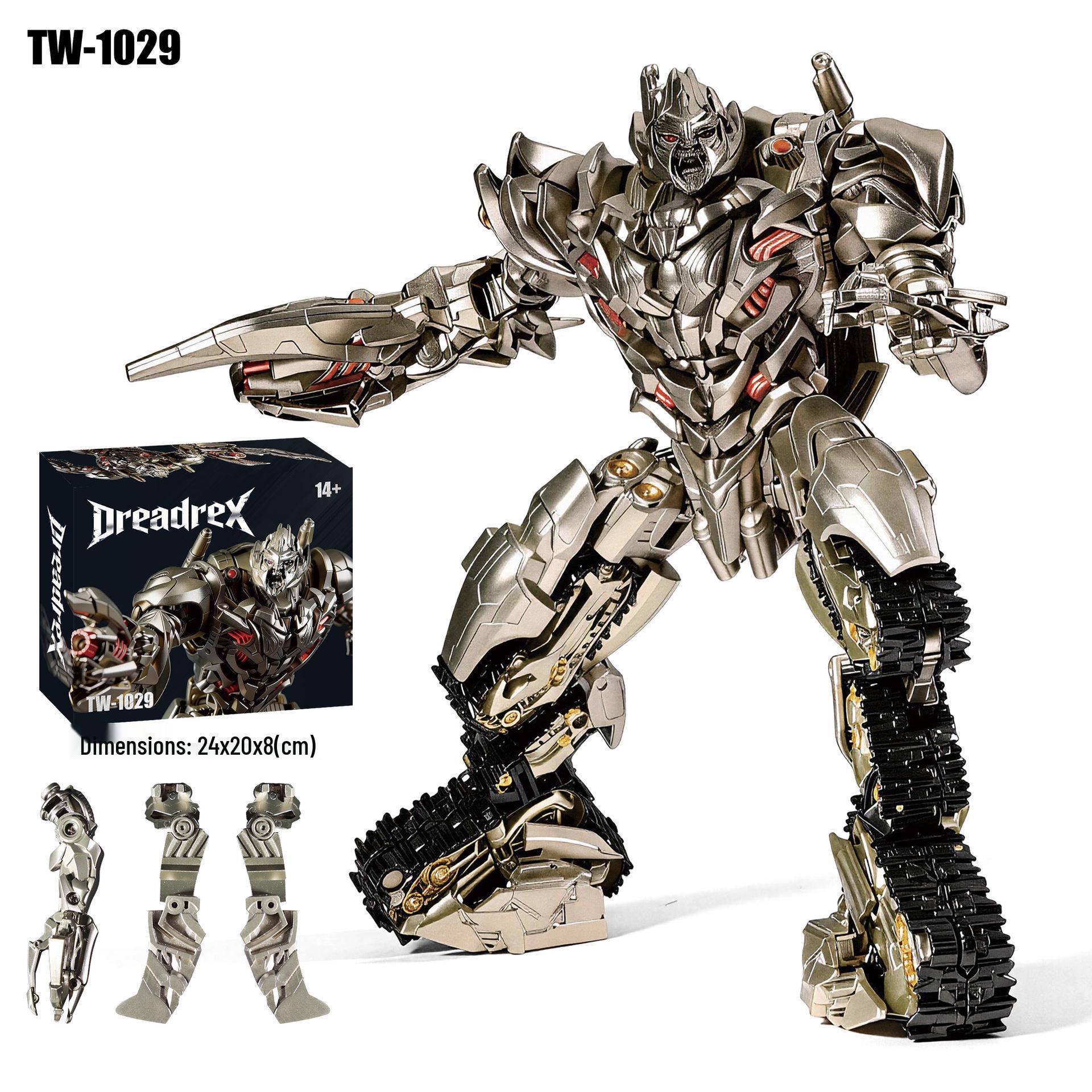 Baiwei TW-1029 SS13 Old Wei Transforming Tank Robot Toy with High-Quality Coating