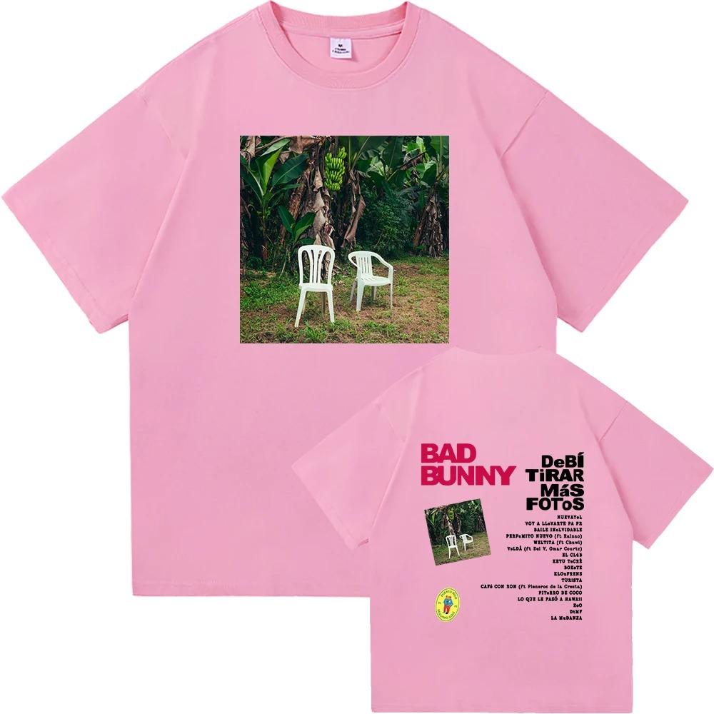 Bad Bunny DTMF World Tour 2026 TShirt Men_women Clothing Vintage Harajuku High Quality Clothes Cotton TShirts for Fans Gift